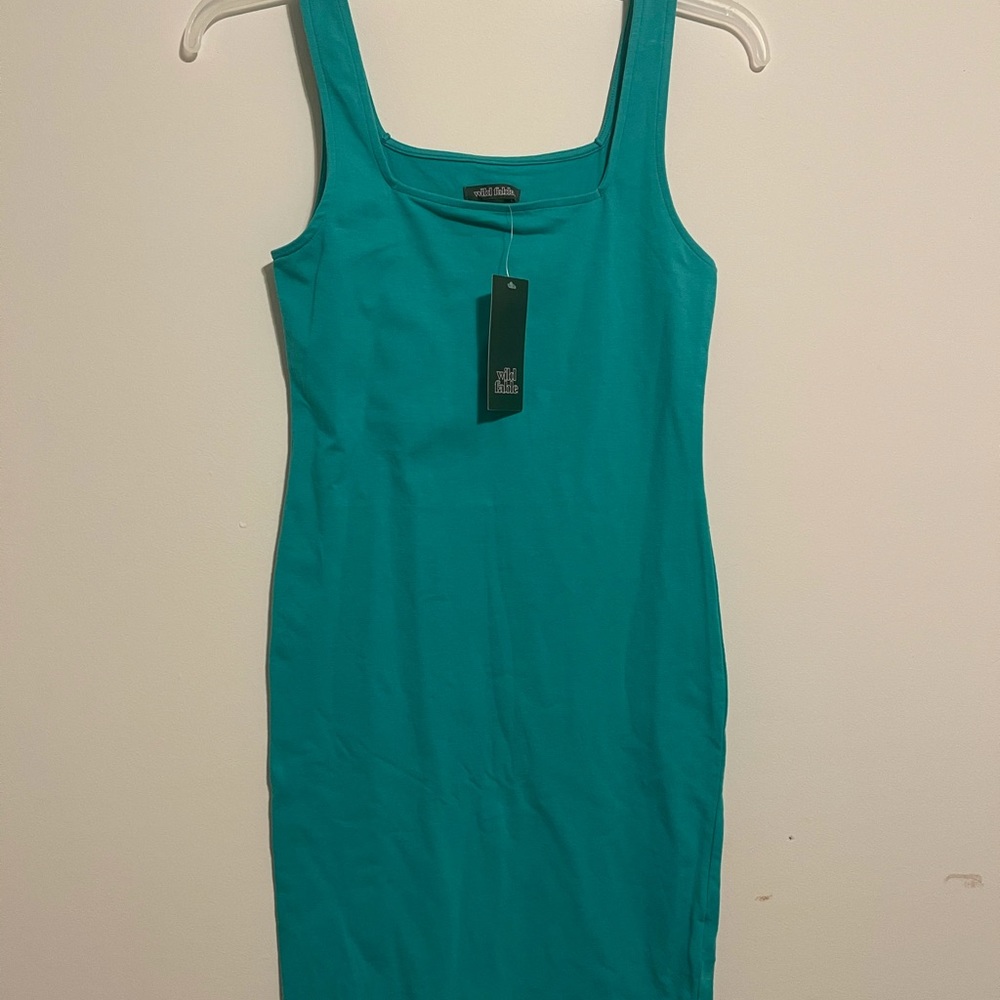 Tropic green dress